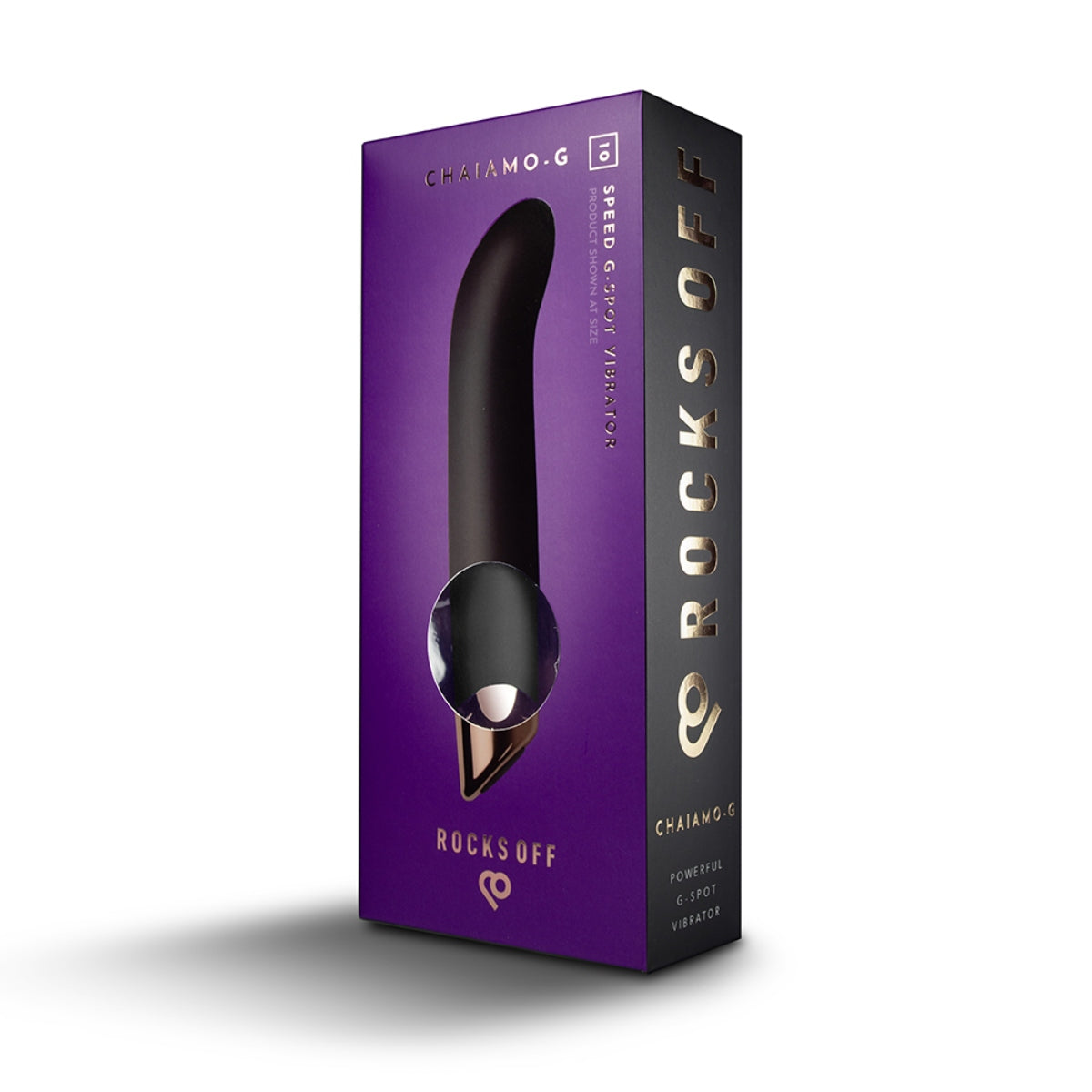 Rocks Off Chaiamo G 10 Speed G-Spot Vibrator Black