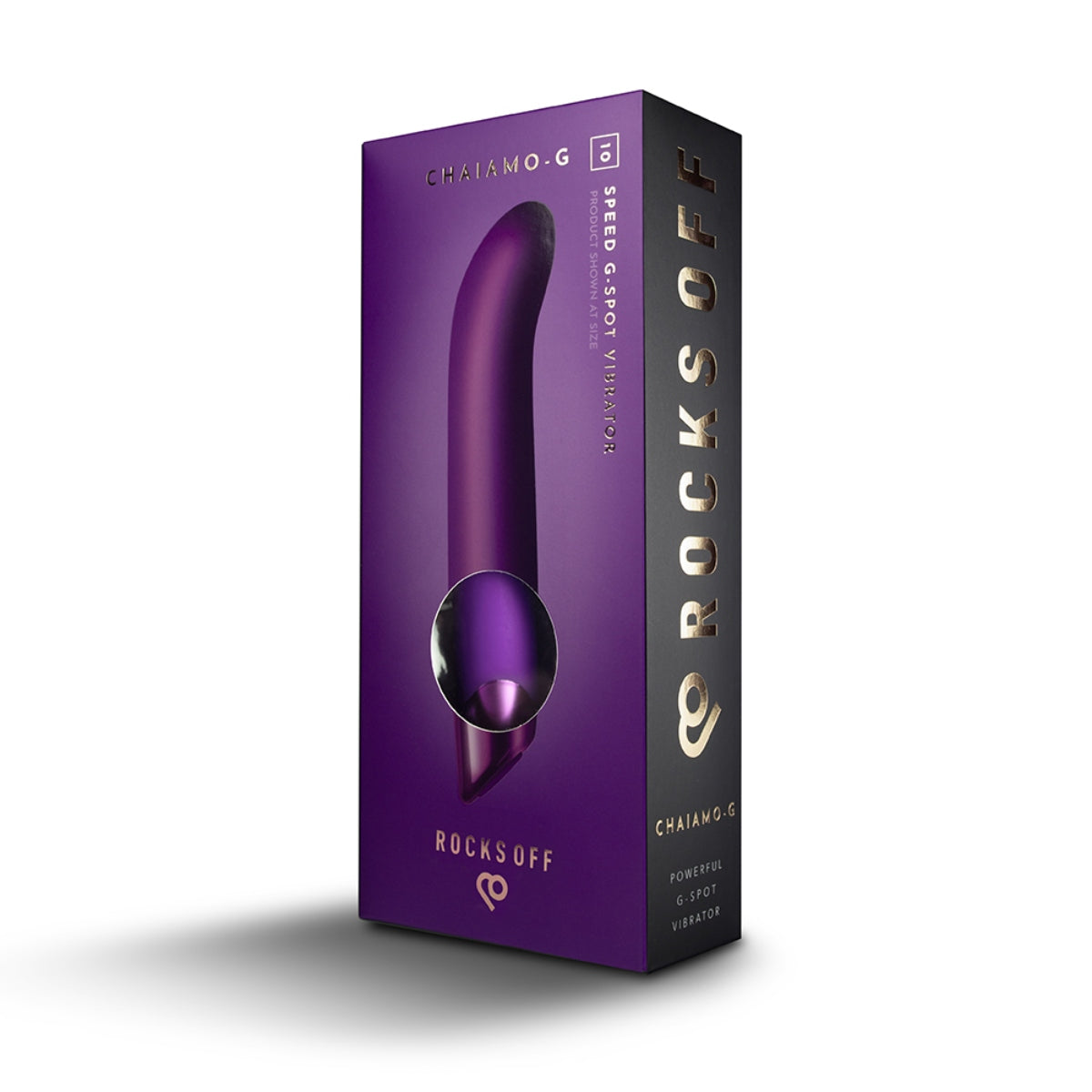 Rocks Off Chaiamo G 10 Speed G-Spot Vibrator Purple