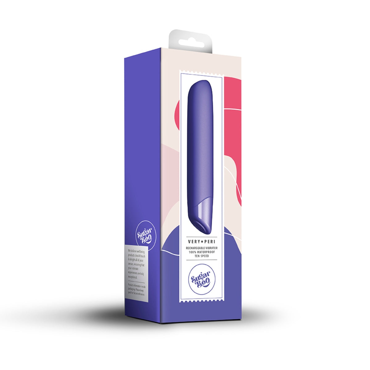 Rocks Off Sugar Boo Very Peri Vibrator Purple