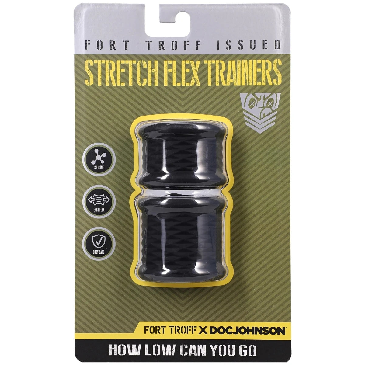 Fort Troff Stretch Flex Trainers Ball Stretcher 2 Pack Black