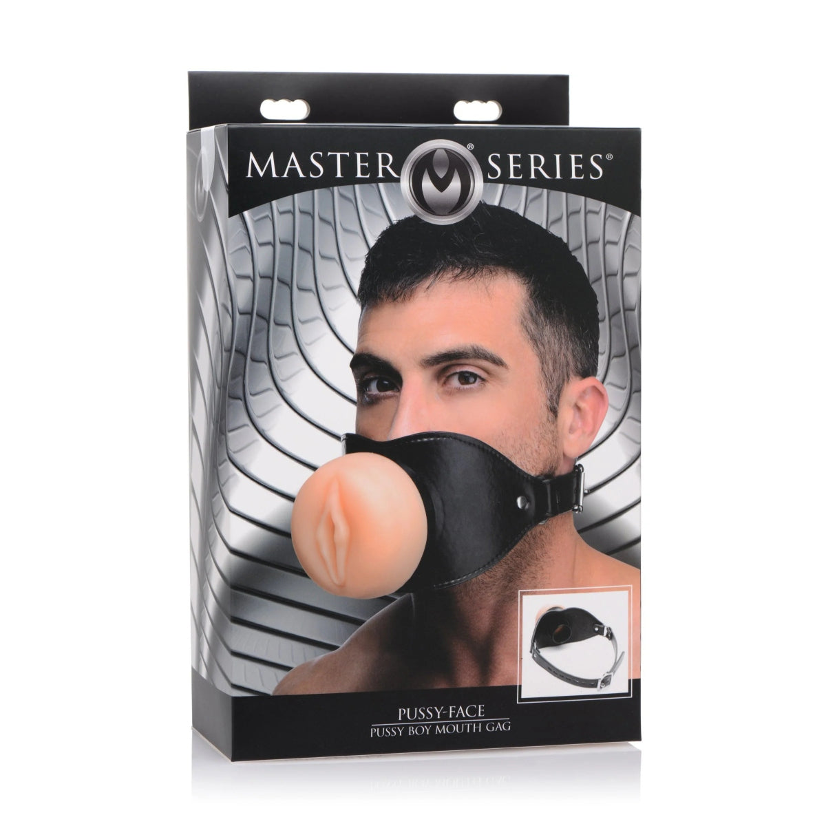 Master Series Pussy Face Pussy Boy Mouth Gag Black Pink