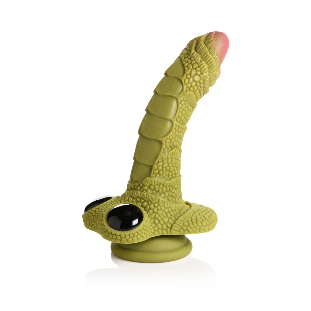 Creature Cocks Swamp Monster Scaly Silicone Dildo Green - Simply Pleasure