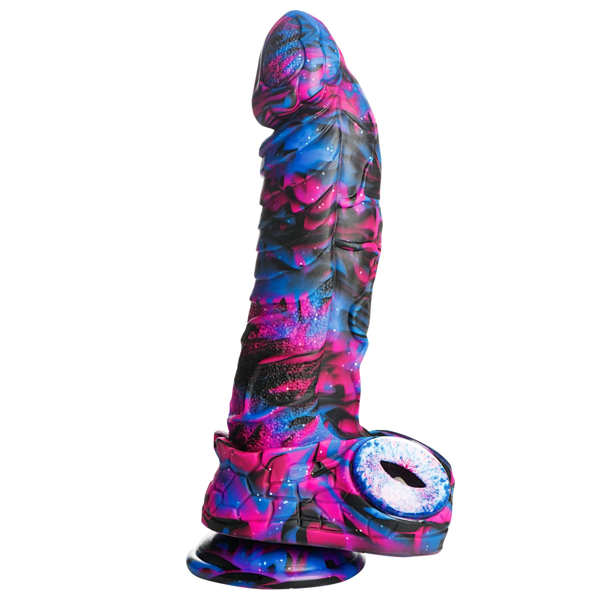 Creature Cocks Alienoid Silicone Dildo Blue Purple