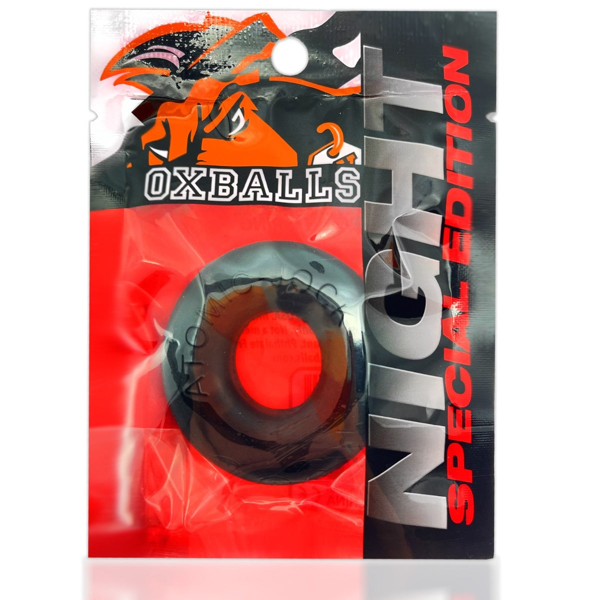 Oxballs Do Nut 2 Plus Silicone Cock Ring Special Edition Night