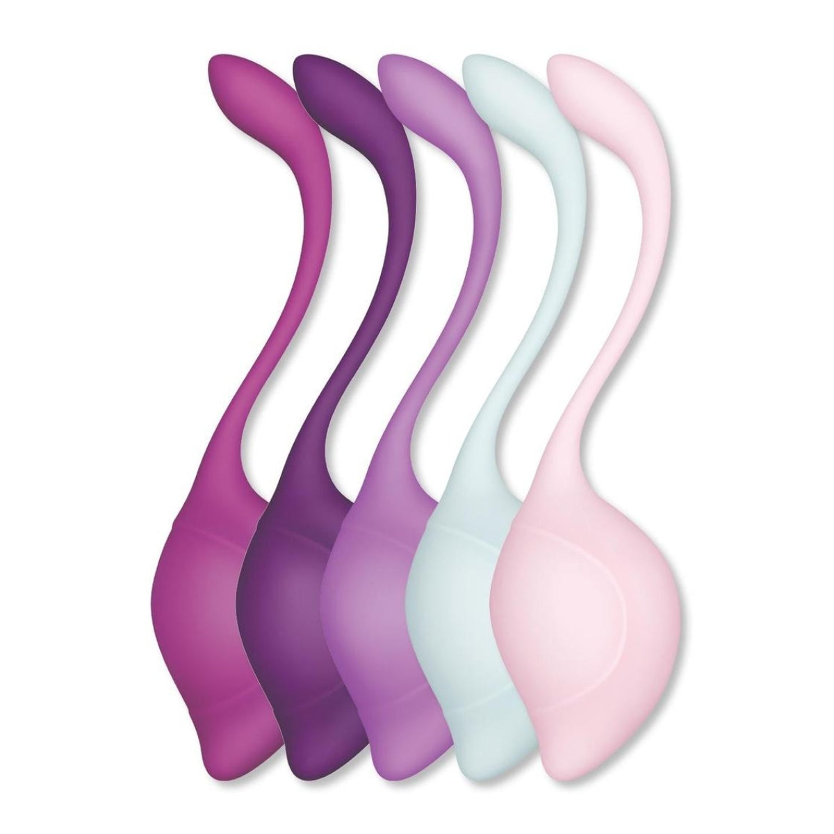 Bodywand Squeeze 5 Piece Teardrop Weighted Kegel Set