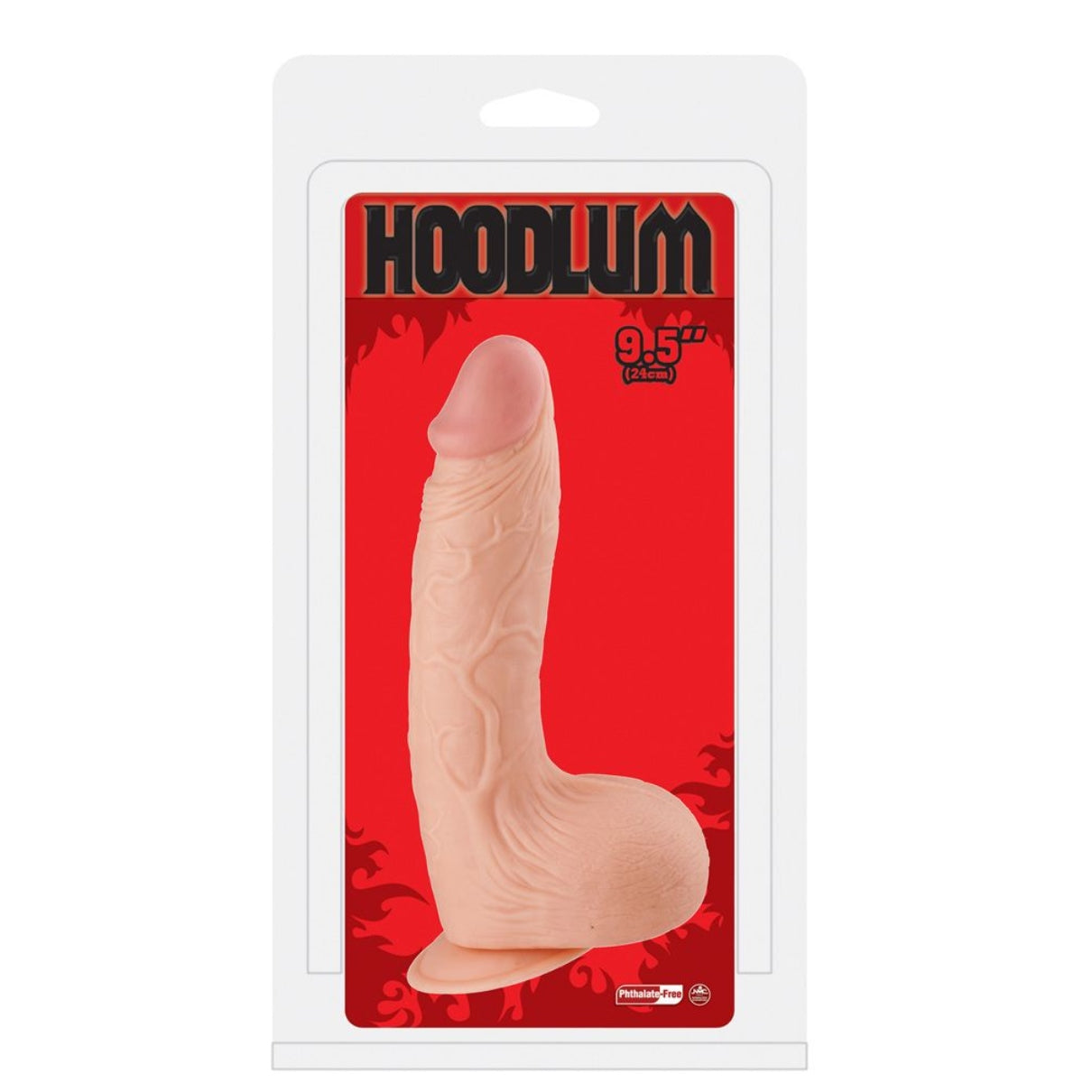 Nanma Hoodlum Realistic Dildo Pink 9.5 Inch