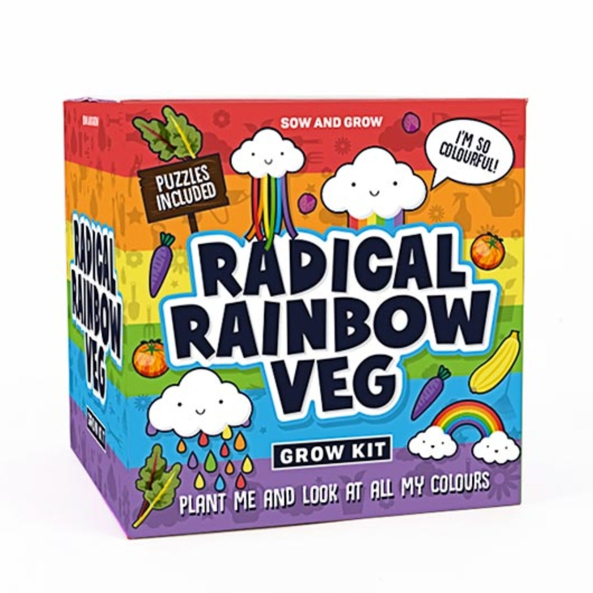 Gift Republic Radical Rainbow Veg Grow Kit