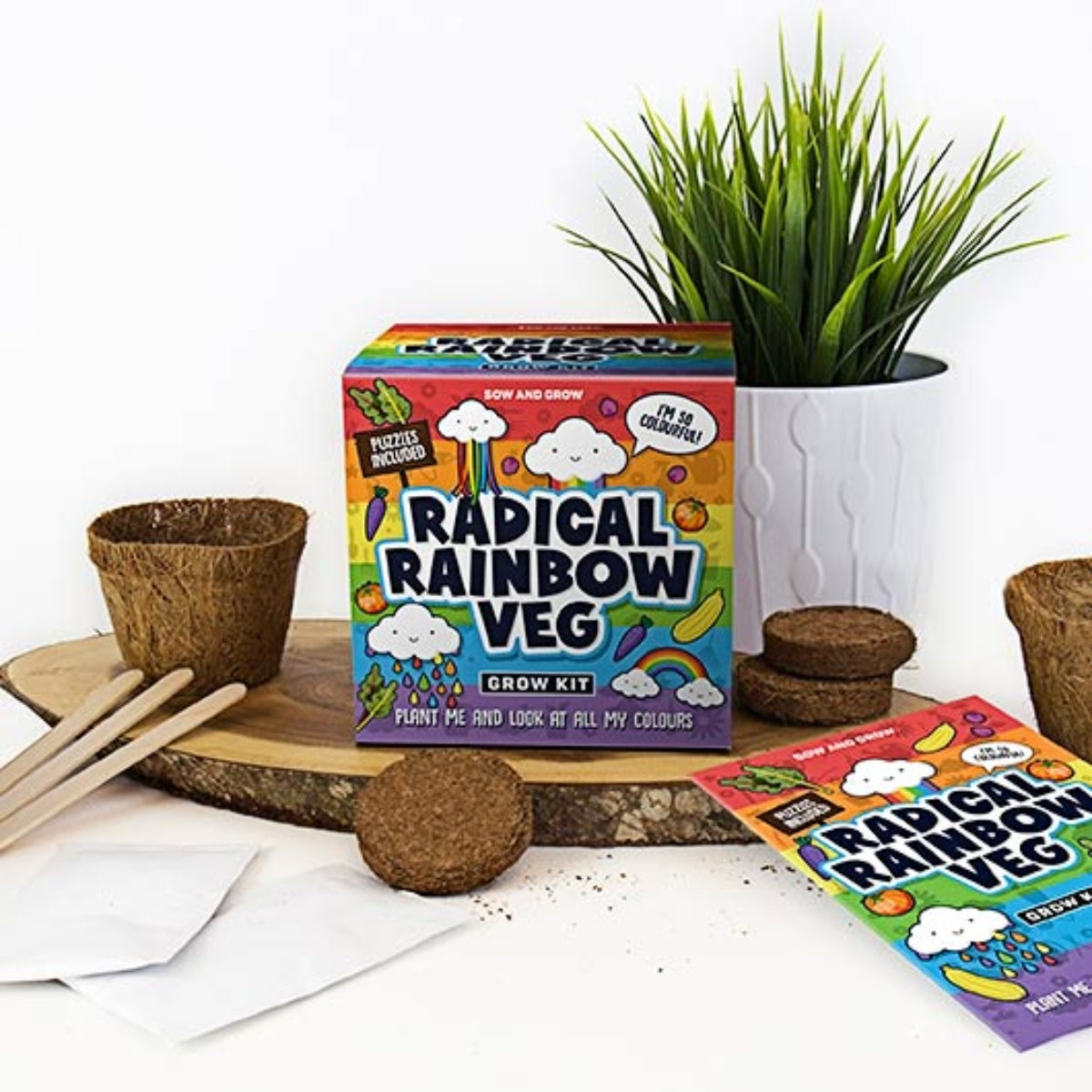 Gift Republic Radical Rainbow Veg Grow Kit