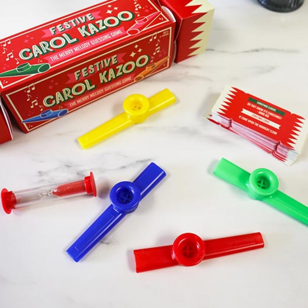 Gift Republic Festive Carol Kazoo Set