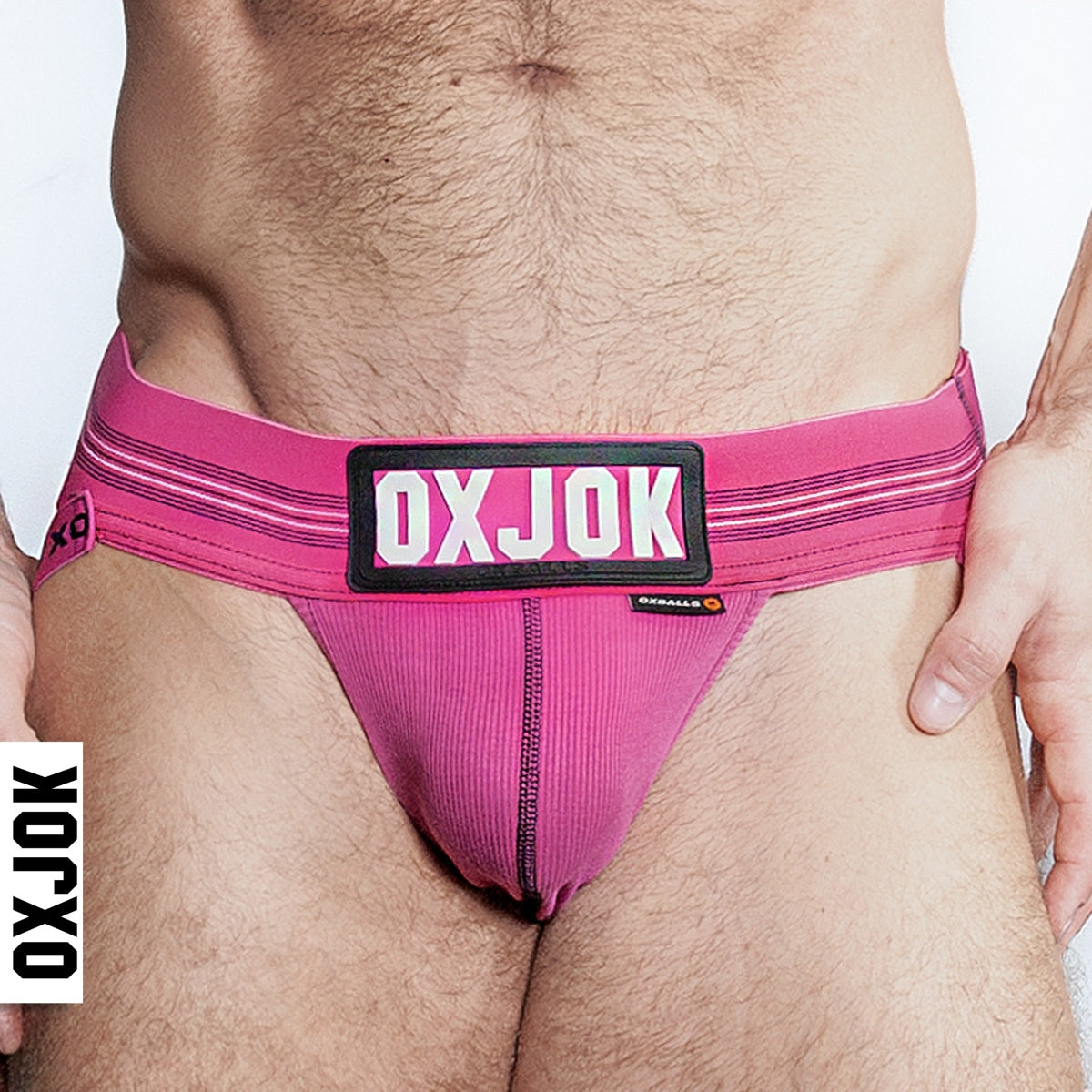 Oxballs Ox Jok Slingjock Jock Strap Pink Sky