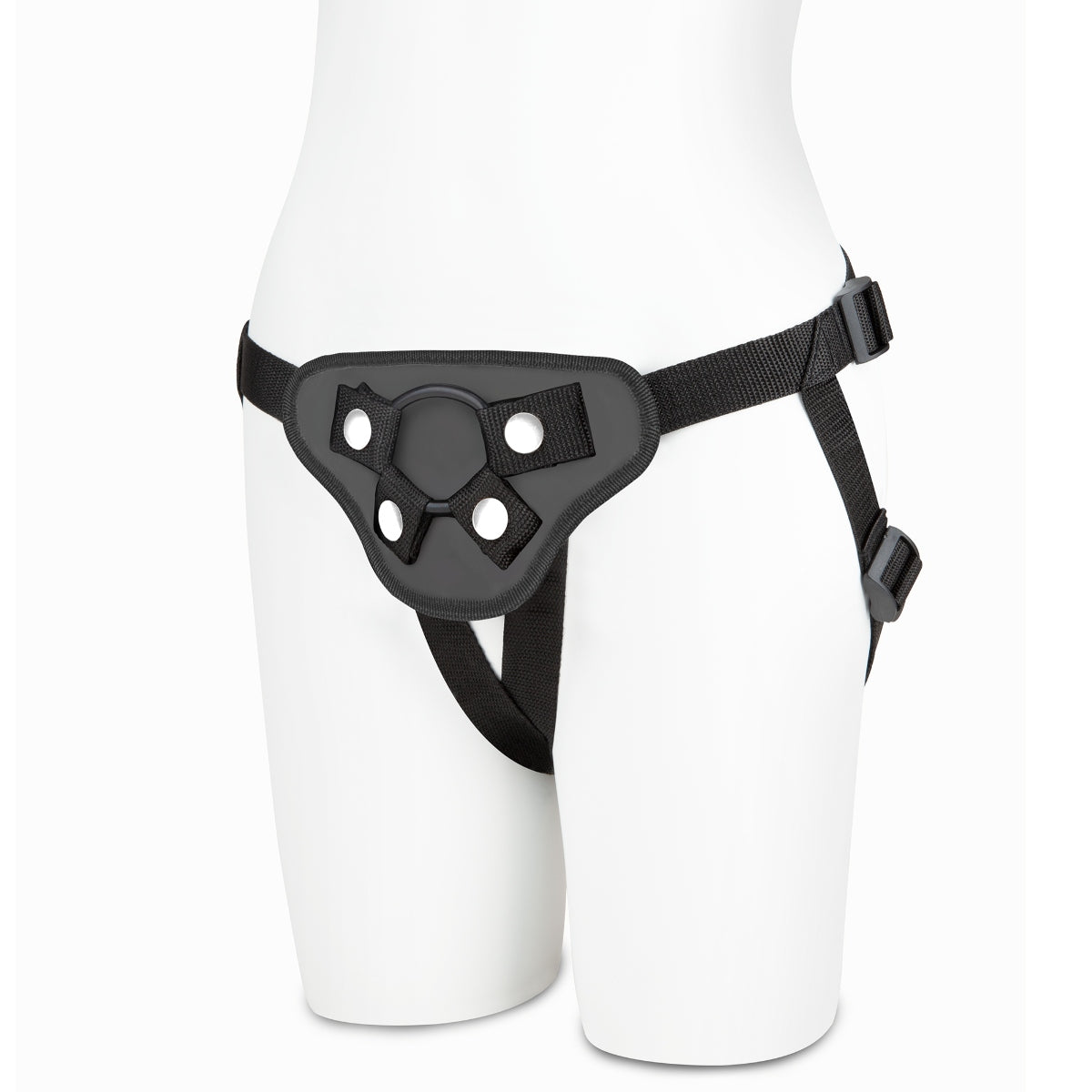 Lux Fetish Beginners Strap-On Harness Black