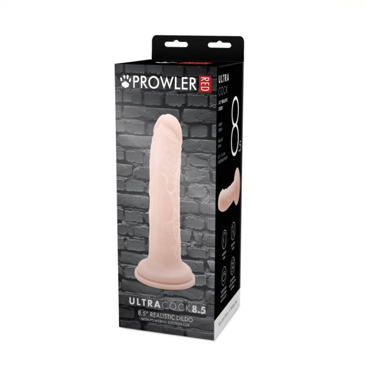 Prowler RED Ultra Cock Dildo Pink 8.5 Inch