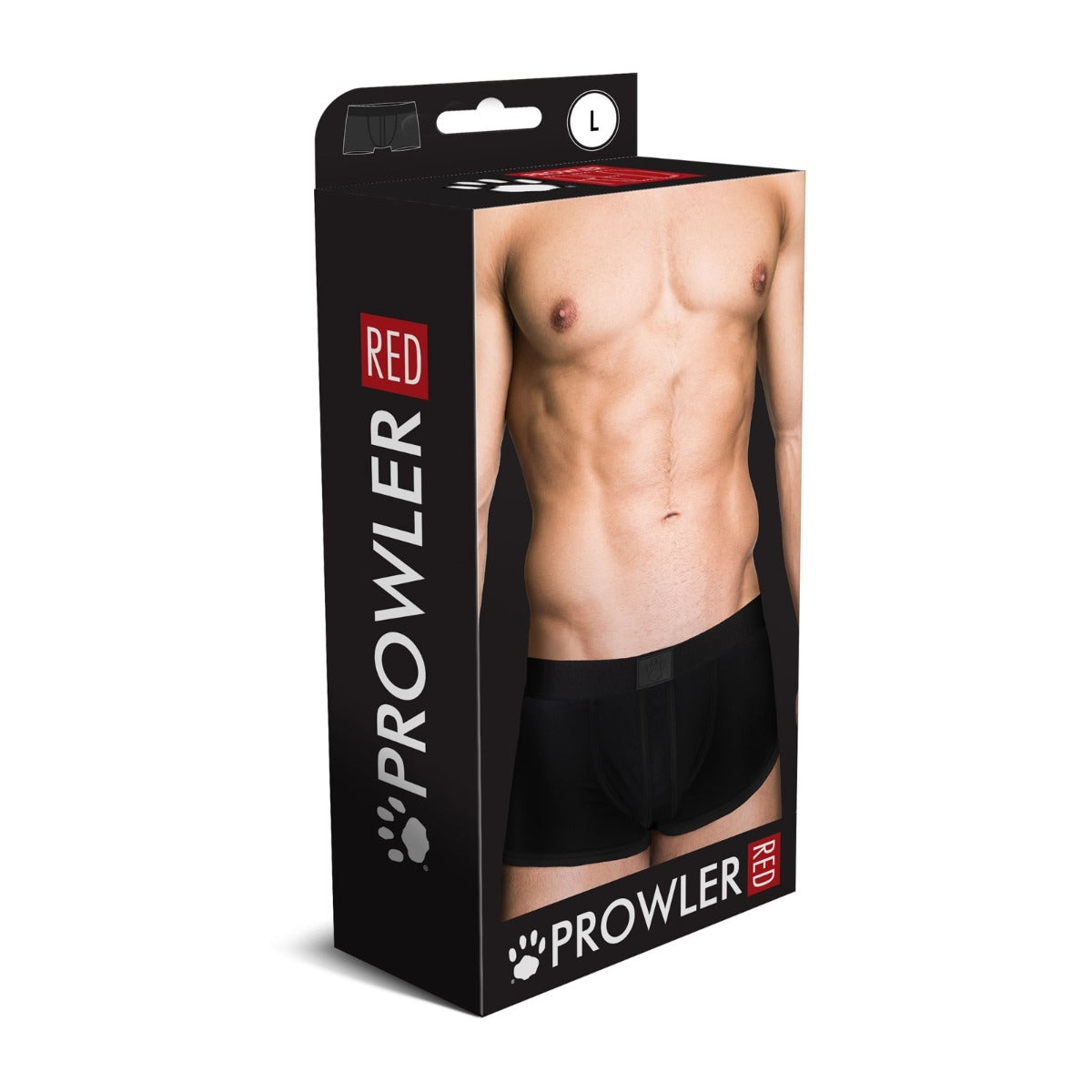 Prowler RED Ass-less Trunk Black - Simply Pleasure