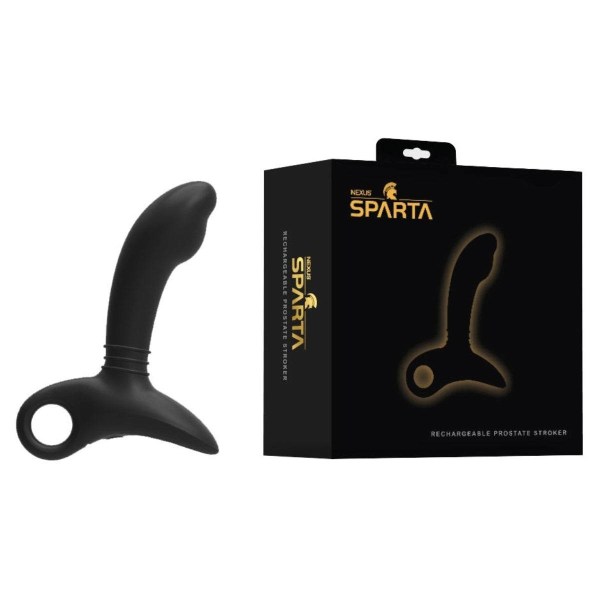 Nexus Sparta Rechargeable Prostate Stroker Black