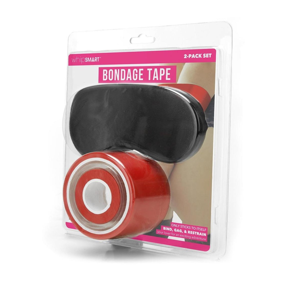 Whipsmart Bondage Tape Red 100 Foot