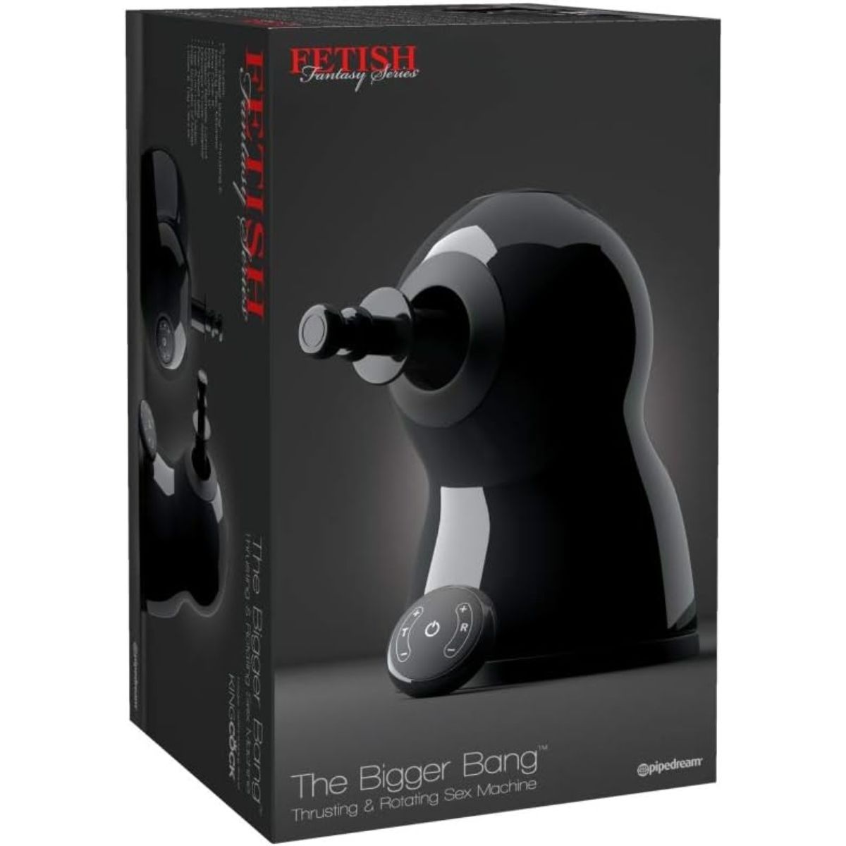 Fetish Fantasy Series The Bigger Bang Thrusting & Rotating Sex Machine Black