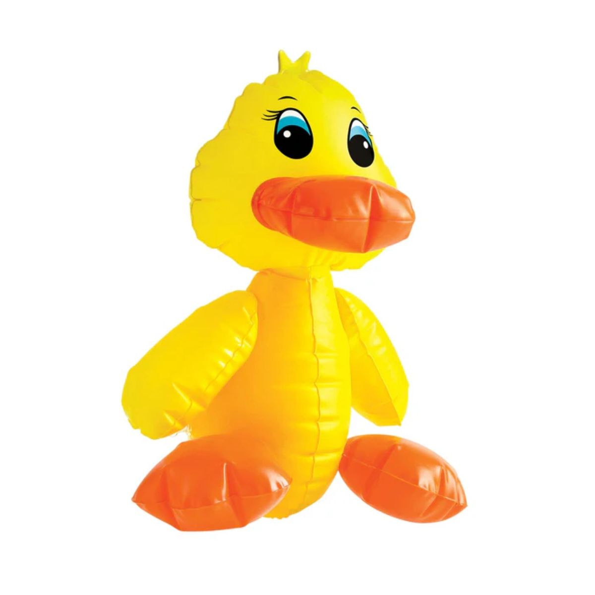 Bachelorette Party Favours F*ck A Duck Inflatable Bath Toy Yellow Orange