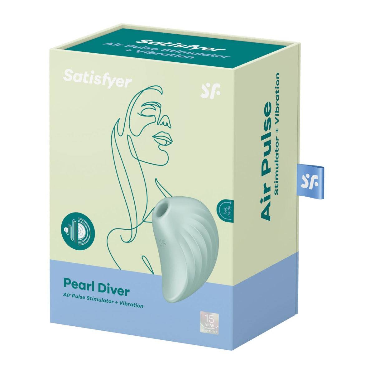 Satisfyer Pearl Diver Air Pulse Stimulator Mint